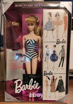 2 1993 35th Anniversary Barbies #11782 And #11590