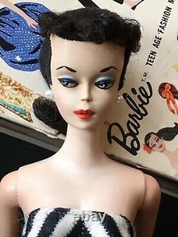 # 2 Vintage Ponytail Barbie Brunette Two