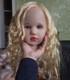 30in Reborn Baby Doll Kit Toddler Girl Blonde Hair Painted Kit Diy Handmade Gift