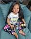 30inch Reborn Baby Doll Kits Rooted Hair Toddler Toy Girl Handmade Kids Toy Gift