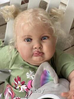 31reborn toddler dolls Baby Girl Skylar