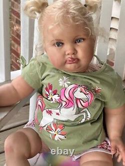 31reborn toddler dolls Baby Girl Skylar