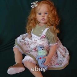 32 Inch Reborn Baby Dolls Girl Realistic Toddler Doll Soft Body Handmade Gifts