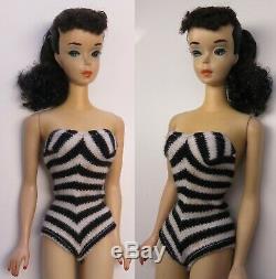 #3 Ponytail Barbie Vintage Brunette 1960