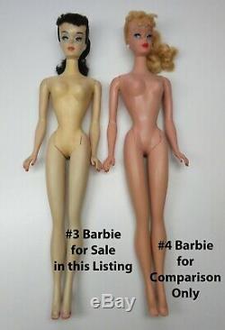 #3 Ponytail Barbie Vintage Brunette 1960