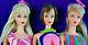 3 Vintg Mod Tnt Barbie Lot Brownette Platinum Blond Hair Fair Oss Wig Case+ Bin