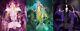 3 Dolls Moments Of Fantasy Poseidon Adonis Siren Gina Kraken Merman Doll Mermaid