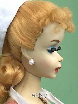 # 3 ponytail vintage Barbie blonde + Barbie Q complete