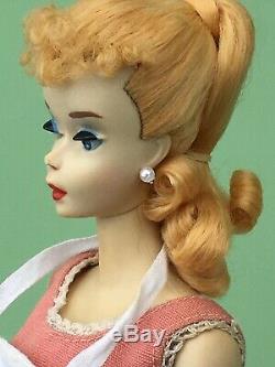 # 3 ponytail vintage Barbie blonde + Barbie Q complete