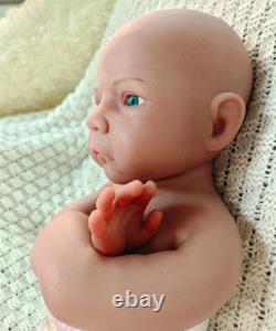 3kg Full Body Silicone Reborn Baby Dolls Size 45cm Newborn Dolls Brown Skin#GIRL