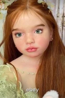 40inch Pretty Reborn Baby Doll Painted Toddler Girl Rebornlove Toy Gift Art Doll