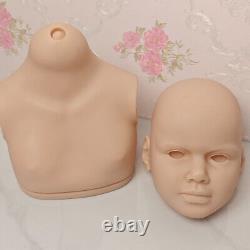 40inch Reborn Doll Kit Girl Toddler Unpainted DIY Part with Cloth Body Xmas Gift