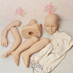 40inch Reborn Doll Kit Girl Toddler Unpainted DIY Part with Cloth Body Xmas Gift