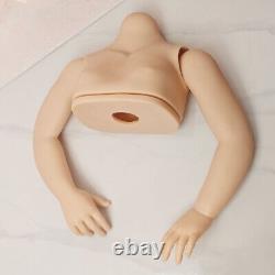 40inch Reborn Doll Kit Girl Toddler Unpainted DIY Part with Cloth Body Xmas Gift