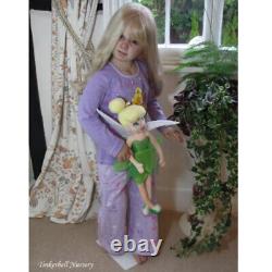 40inch Unpainted Reborn Doll Kit Toddler Girl Gabriella with Cloth Body DIY Part