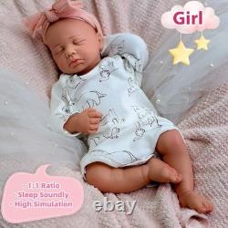 47cm silicone doll silicone reborn doll handmade whshable toys gifts crafts