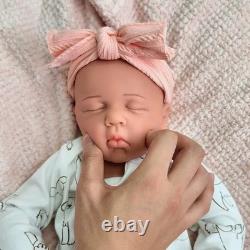 47cm silicone doll silicone reborn doll handmade whshable toys gifts crafts