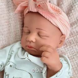 47cm silicone doll silicone reborn doll handmade whshable toys gifts crafts