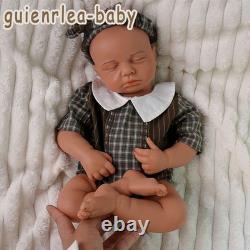 47cm silicone girl doll reborn doll Christmas gift sleeping baby doll handmade