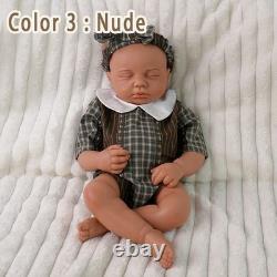 47cm silicone girl doll reborn doll Christmas gift sleeping baby doll handmade