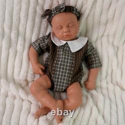 47cm silicone girl doll reborn doll Christmas gift sleeping baby doll handmade