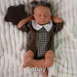 47cm silicone girl doll reborn doll Christmas gift sleeping baby doll handmade