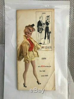 4.0 Vg Very Good German Picture Book Vintage Bild LILLI Hausser Barbie 11 Owp