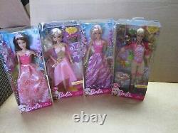 (4) Barbie 2012 I Can Be. A Zoo Keeper, Actress, and two more. All brand new