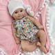 50.5cm Lifelike Full Silicone Reborn Baby Doll Girl Doll Toys Gift Handmade Wash