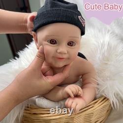 50.5cmbaby silicone doll silicone reborn doll handmade whshable toy gift crafts