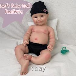 50.5cmbaby silicone doll silicone reborn doll handmade whshable toy gift crafts