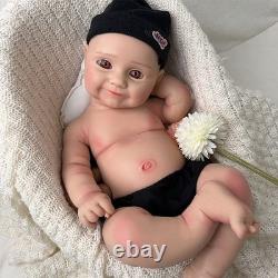 50.5cmbaby silicone doll silicone reborn doll handmade whshable toy gift crafts