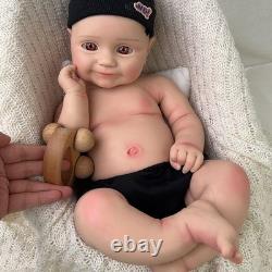 50.5cmbaby silicone doll silicone reborn doll handmade whshable toy gift crafts