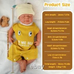 50cm silicone boy doll silicone reborn doll handmade whshable toys gifts crafts