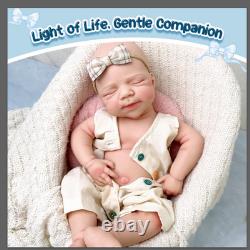 50cm silicone boy doll silicone reborn doll handmade whshable toys gifts crafts