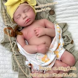 52cm silicone doll silicone reborn doll Boy doll handmade whshable toys gifts 52cm silicone doll silicone reborn doll Boy doll handmade whshable toys gifts