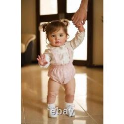 66CM Already Painted Finished Doll Reborn Toddler Pippa Huge Baby Dolls Handmade