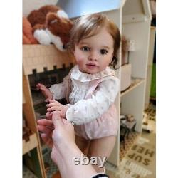 66CM Already Painted Finished Doll Reborn Toddler Pippa Huge Baby Dolls Handmade