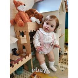 66CM Already Painted Finished Doll Reborn Toddler Pippa Huge Baby Dolls Handmade