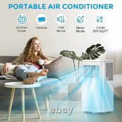 +8000 BTU Portable Air Conditioners, 3-in-1 Portable AC Unit for Rooms up to 350
