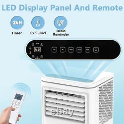 +8000 BTU Portable Air Conditioners, 3-in-1 Portable AC Unit for Rooms up to 350