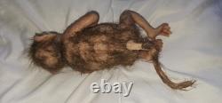 8 Inch Silicone Open Mouth Monkey