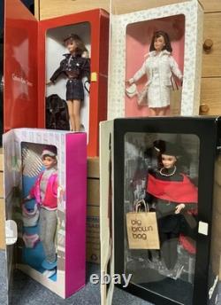 90s Barbie lot of 4 Donna Karan New York Bloomingdale's Calvin Klein Macys NRFB