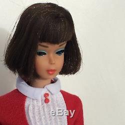 AMERICAN GIRL brunette 1965 vintage Barbie soft hair