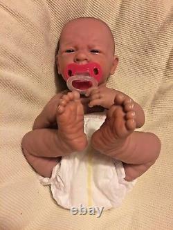 AWW! PERFECT BABY GIRL! Berenguer LifeLike Newborn Reborn Pacifier Doll +Extras