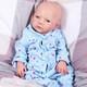 Adorable 18.5 Full Silicone Reborn Baby Boy Doll Real Touch Drink-wet Lifelike