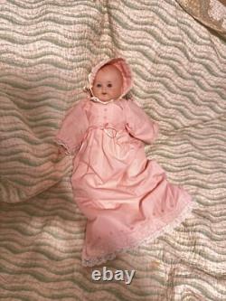Adorable 18 KAMMER REINHARDT 121 or 321 German Bisque Baby