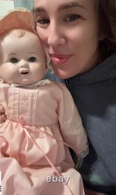 Adorable 18 KAMMER REINHARDT 121 or 321 German Bisque Baby