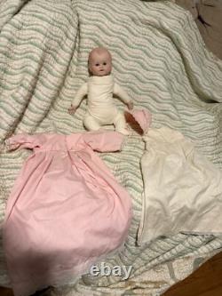 Adorable 18 KAMMER REINHARDT 121 or 321 German Bisque Baby