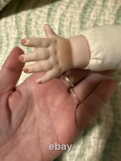 Adorable 18 KAMMER REINHARDT 121 or 321 German Bisque Baby